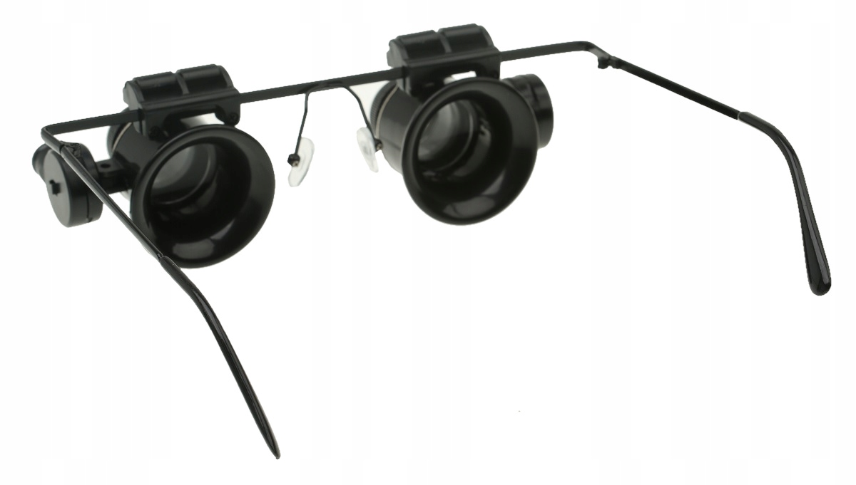 OKULARY ZEGARMISTRZOWSKIE LED LUPA POWIĘKSZAJĄCE Kolor inny