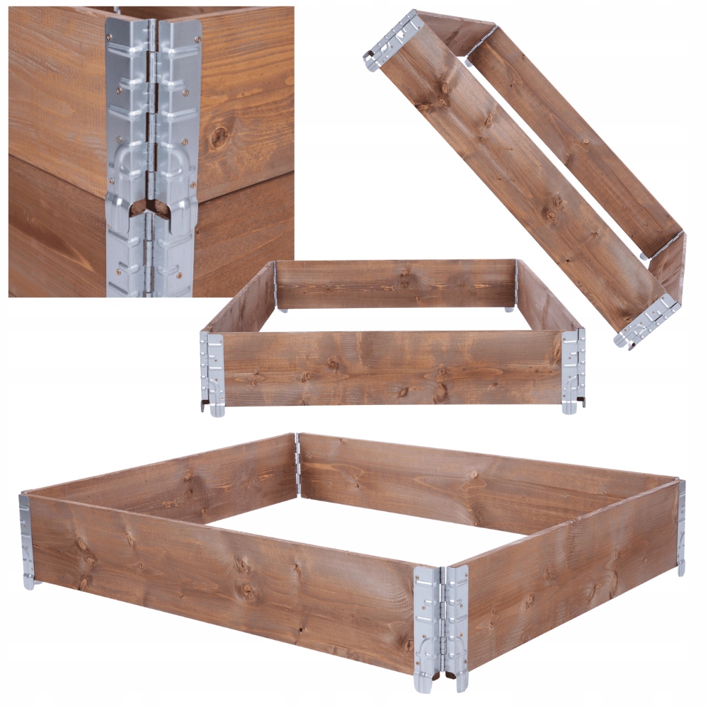 Paletový nástavek 120x100 stohování paletový nástavek záhon herbář