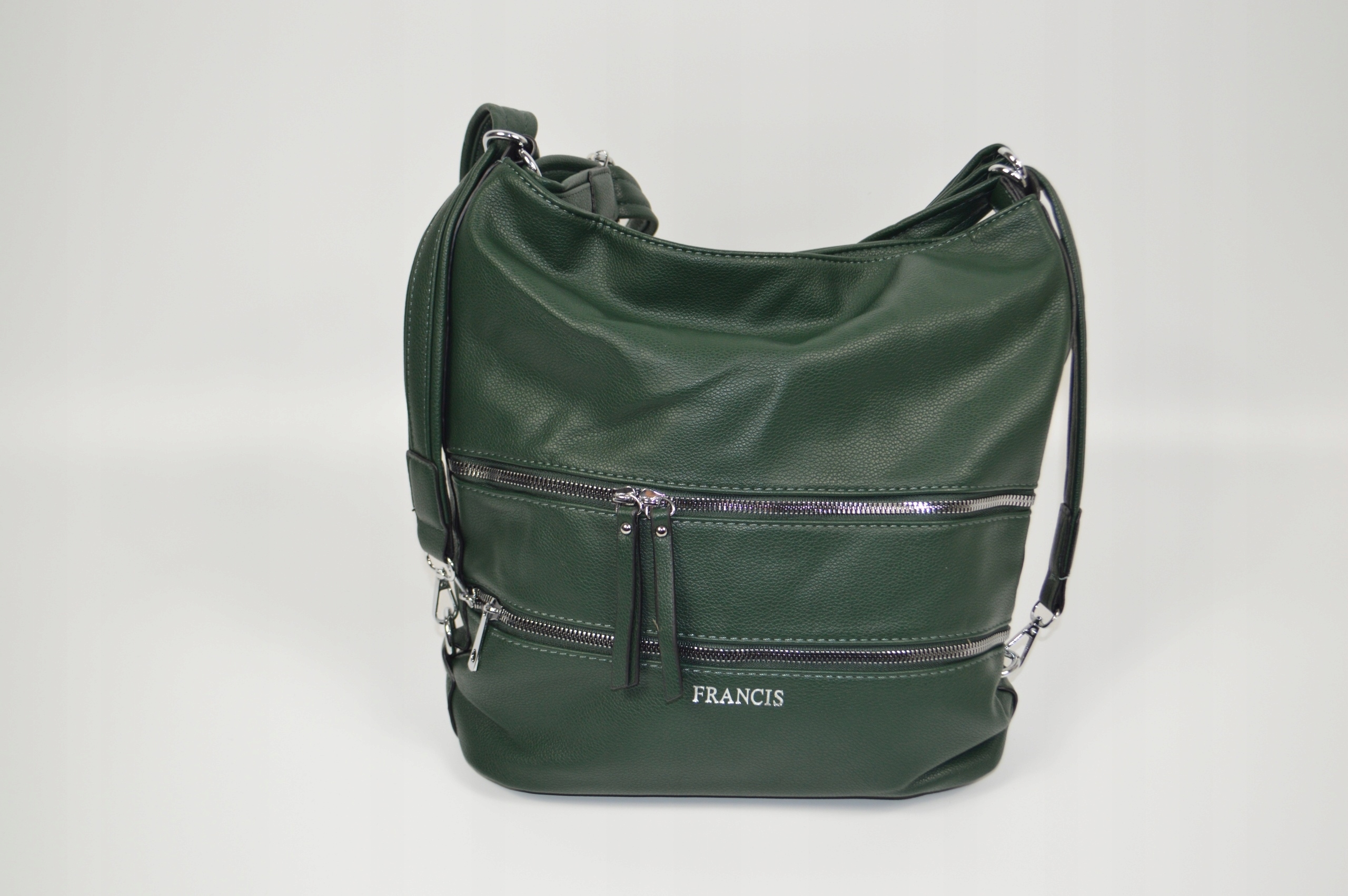 DUŻA POJEMNA TOREBKA DAMSKA LISTONOSZKA WOREK TORBO-PLECAK Marka inna