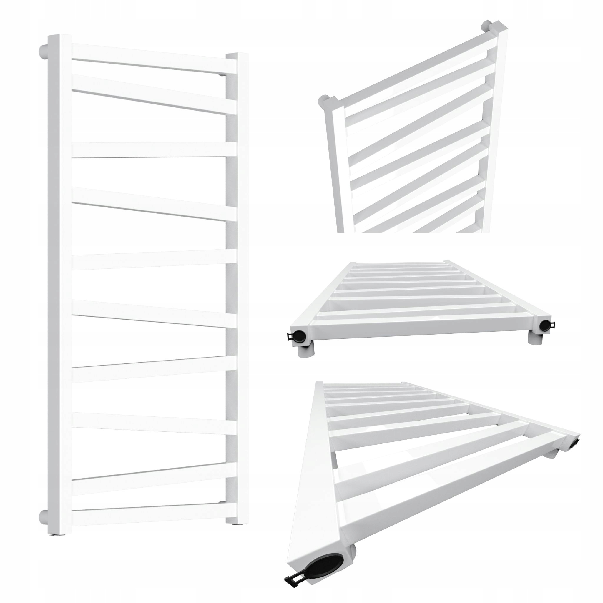 Radiátor Zygzak-middle 1190x500 Bílý