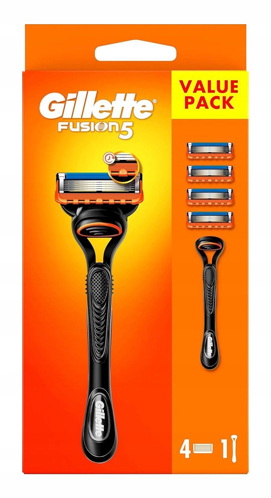 Gillette Fusion 5 Holicí Strojek Pro Muže 4 Náplně