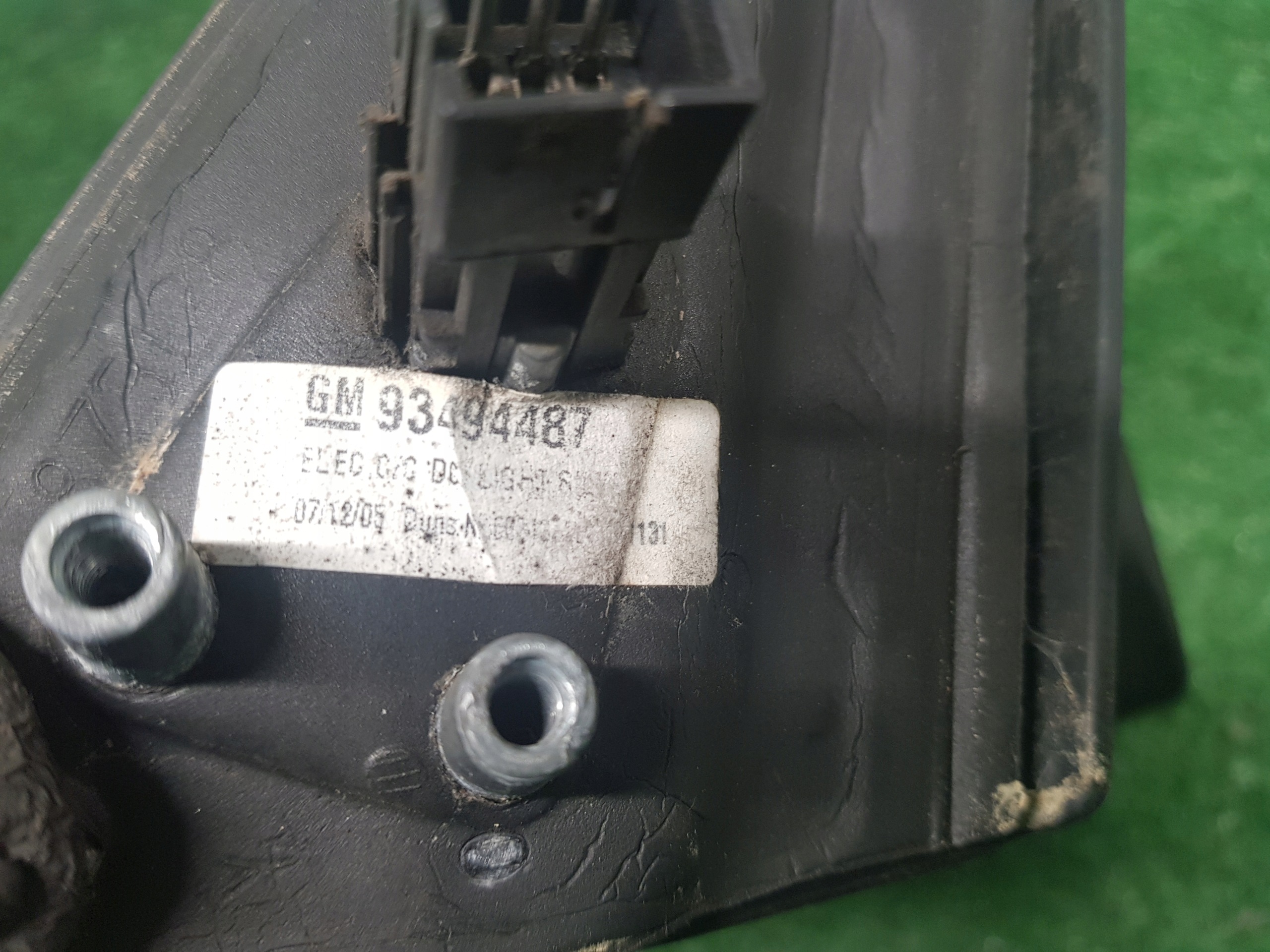 mirror right electrics OPEL MERIVA A 93494487 5 PIN