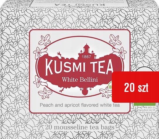 White Bellini bílý čaj Kusmi 20 ks