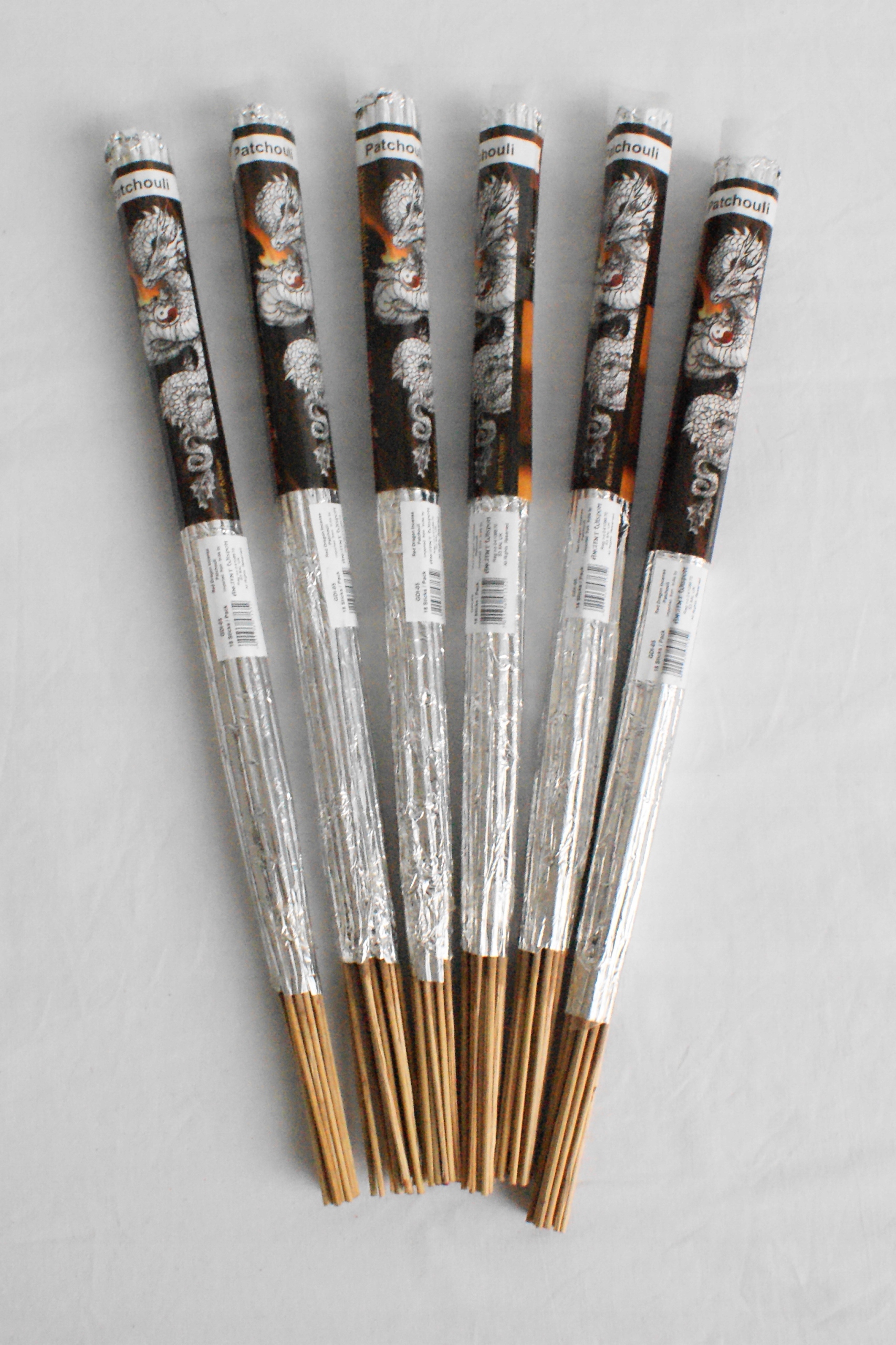 Indyjskie kadzidełka Paczuli, Red Dragon Incense EAN (GTIN) 5055796571352