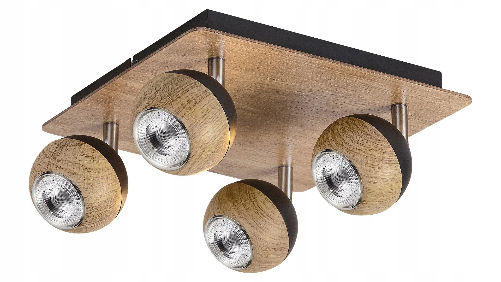 Stropný reflektor dub GU10 4x35W Arthur 5616 Rabalux