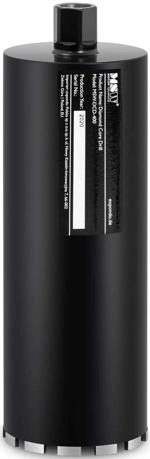 Vrták 152 mm 400 mm Msw MSW-DCD-400 10061229