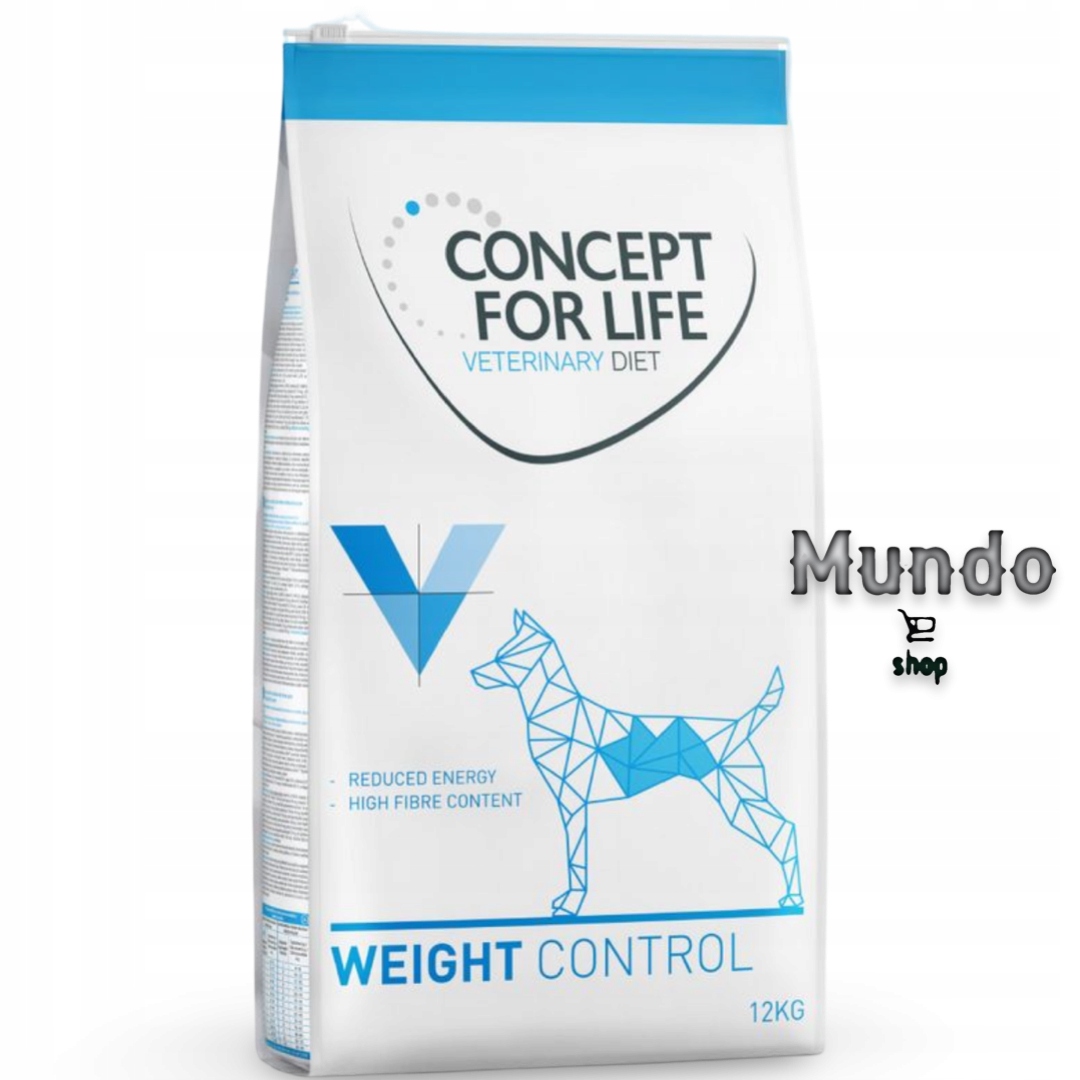 Suché Krmivo Concept for Life Veterinary Diet Weight Control Kuře 12 kg