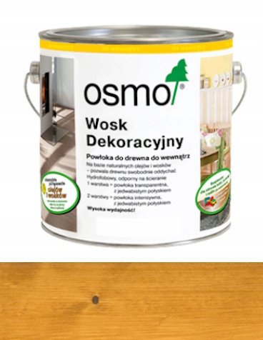 

Osmo Wosk dekoracyjny, olej 0,75L Jasny dąb