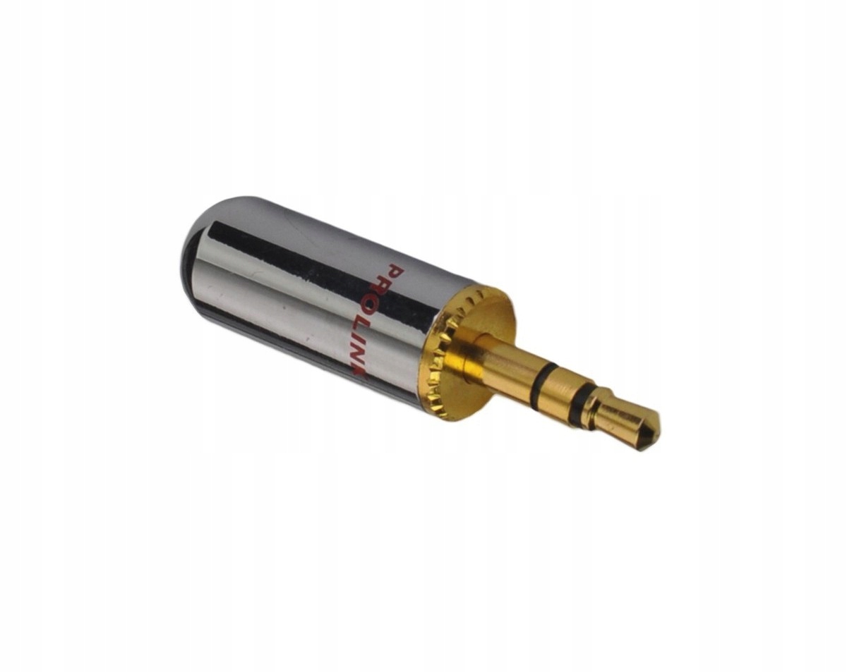 

Wtyk Jack 3,5mm złocony Prolink Pr TPJ-0354