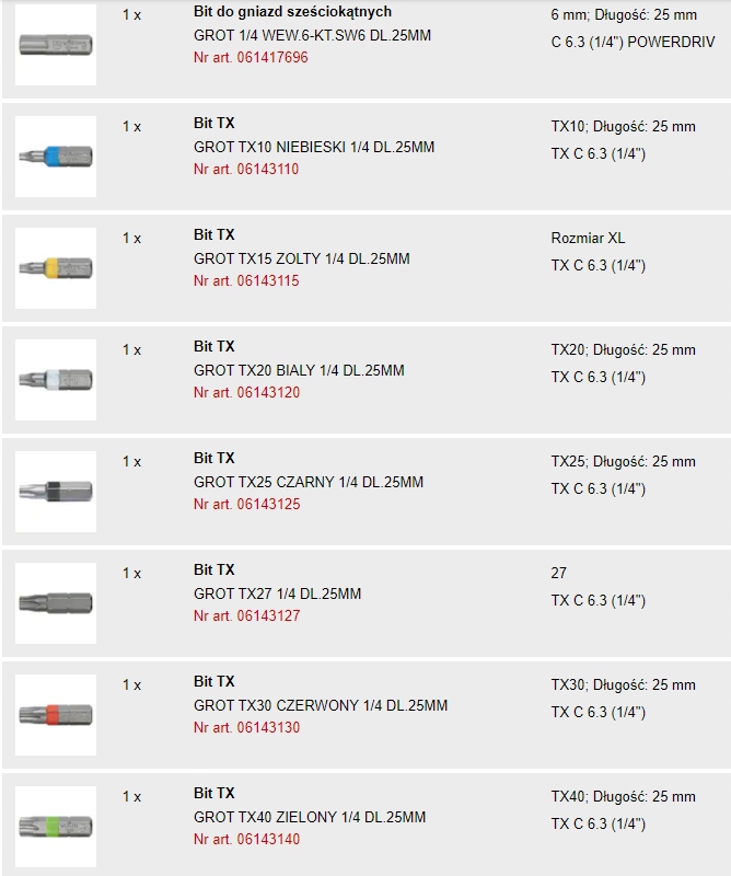 ZESTAW KLUCZY NASADOWYCH 1/2 - 1/4 CALA 56 el. Kod producenta 09651756