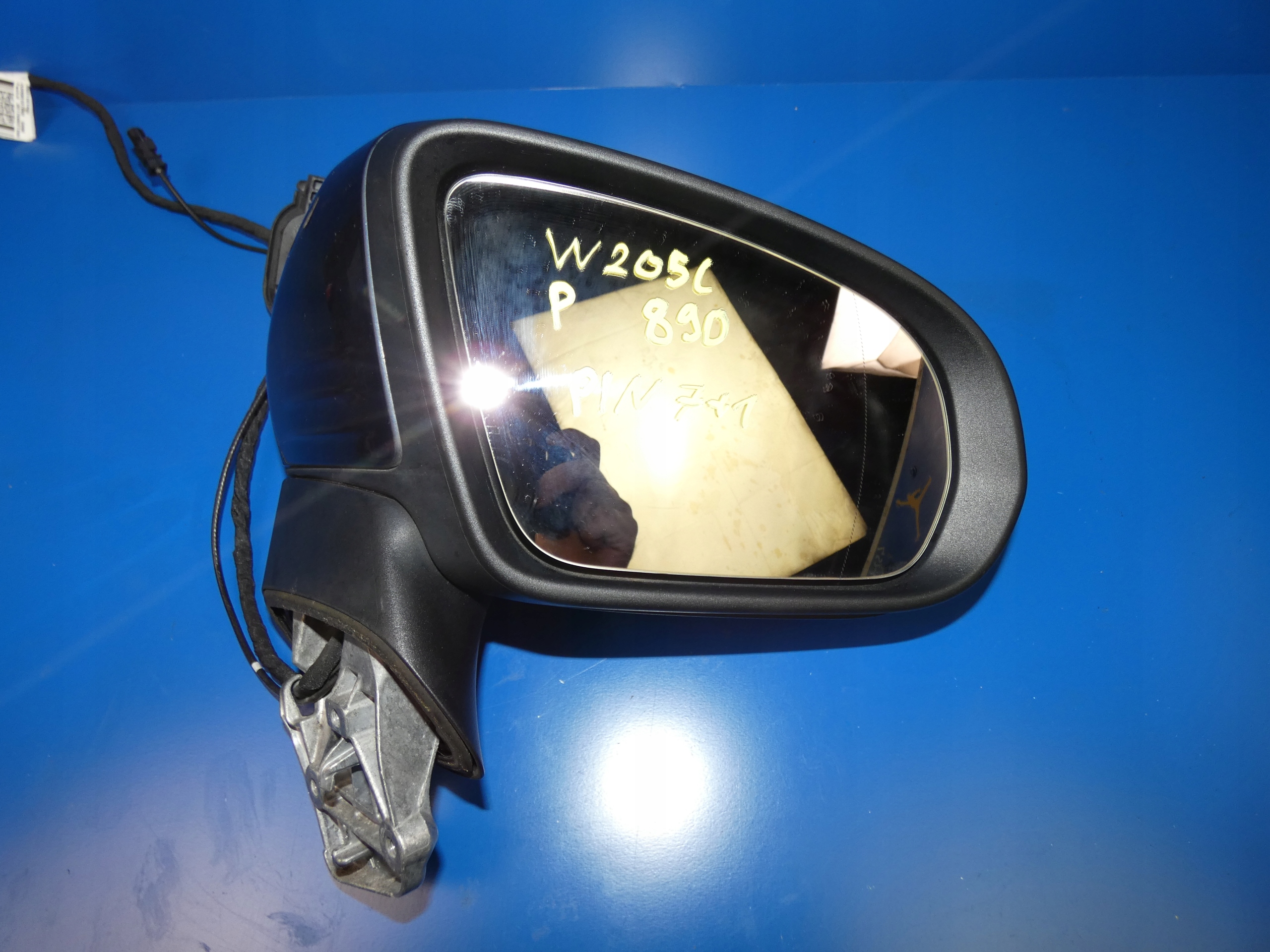 MERCEDES C W205 COUPE mirror right 7 +1+1 PIN EU