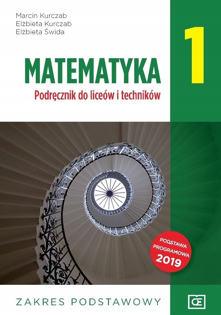 Matematyka 1 Podręcznik i zbiór zadań podstawa ISBN 9788375941715