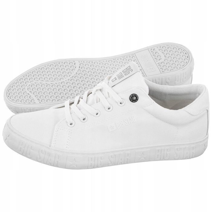 

Buty Męskie Trampki Big Star Białe HH174062