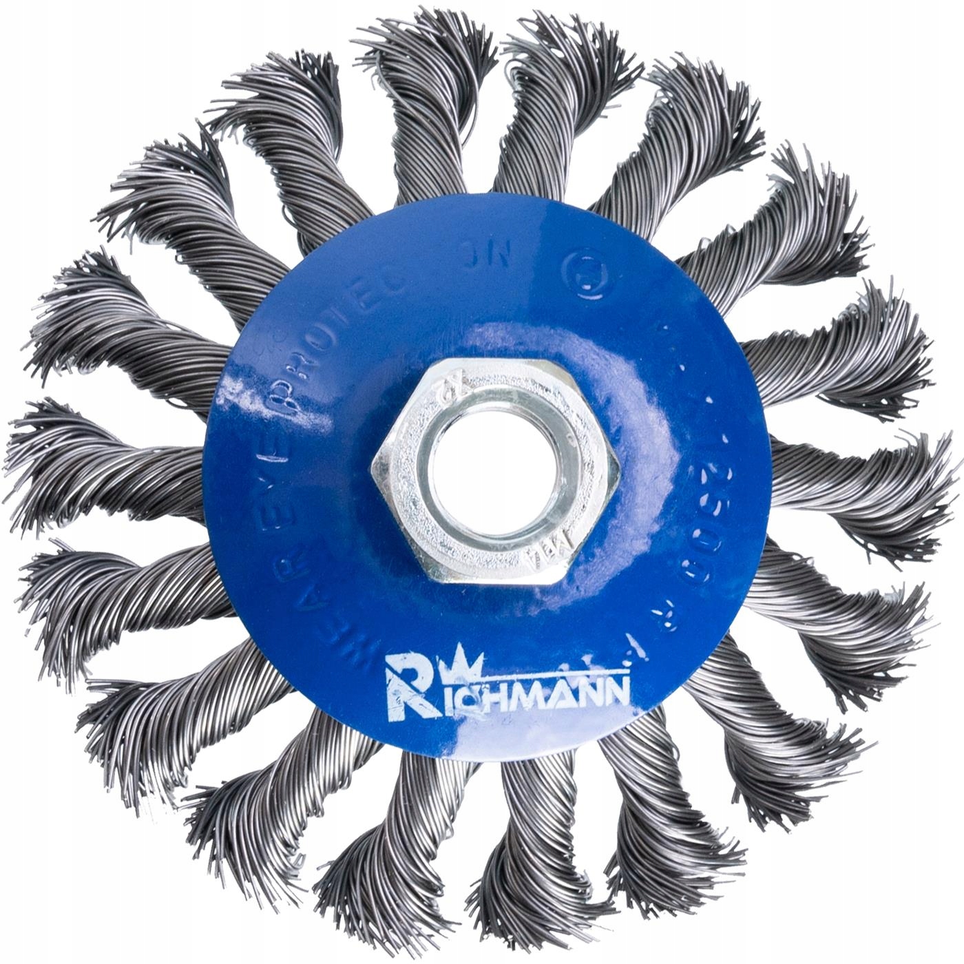 SZCZOTKA DO SZLIF. STOŻKOWA 100 MM DRUT SKRĘTNY