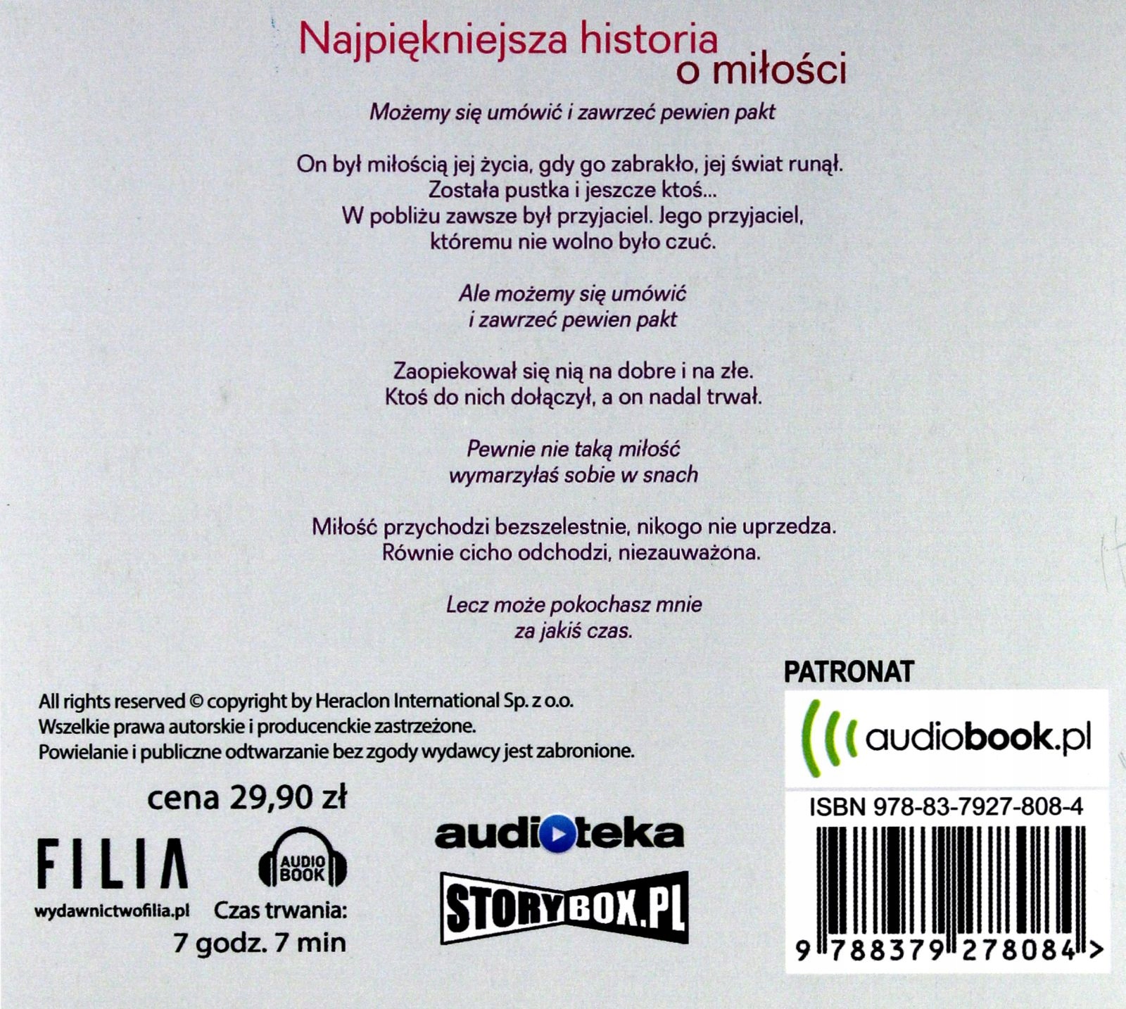 PO PROSTU BĄDŹ - MAGDALENA WITKIEWICZ [AUDIOBOOK] Stan opakowania oryginalne