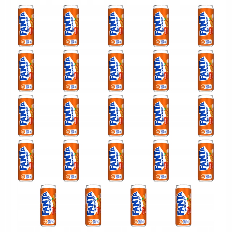 Fanta Zero 330 ml X24
