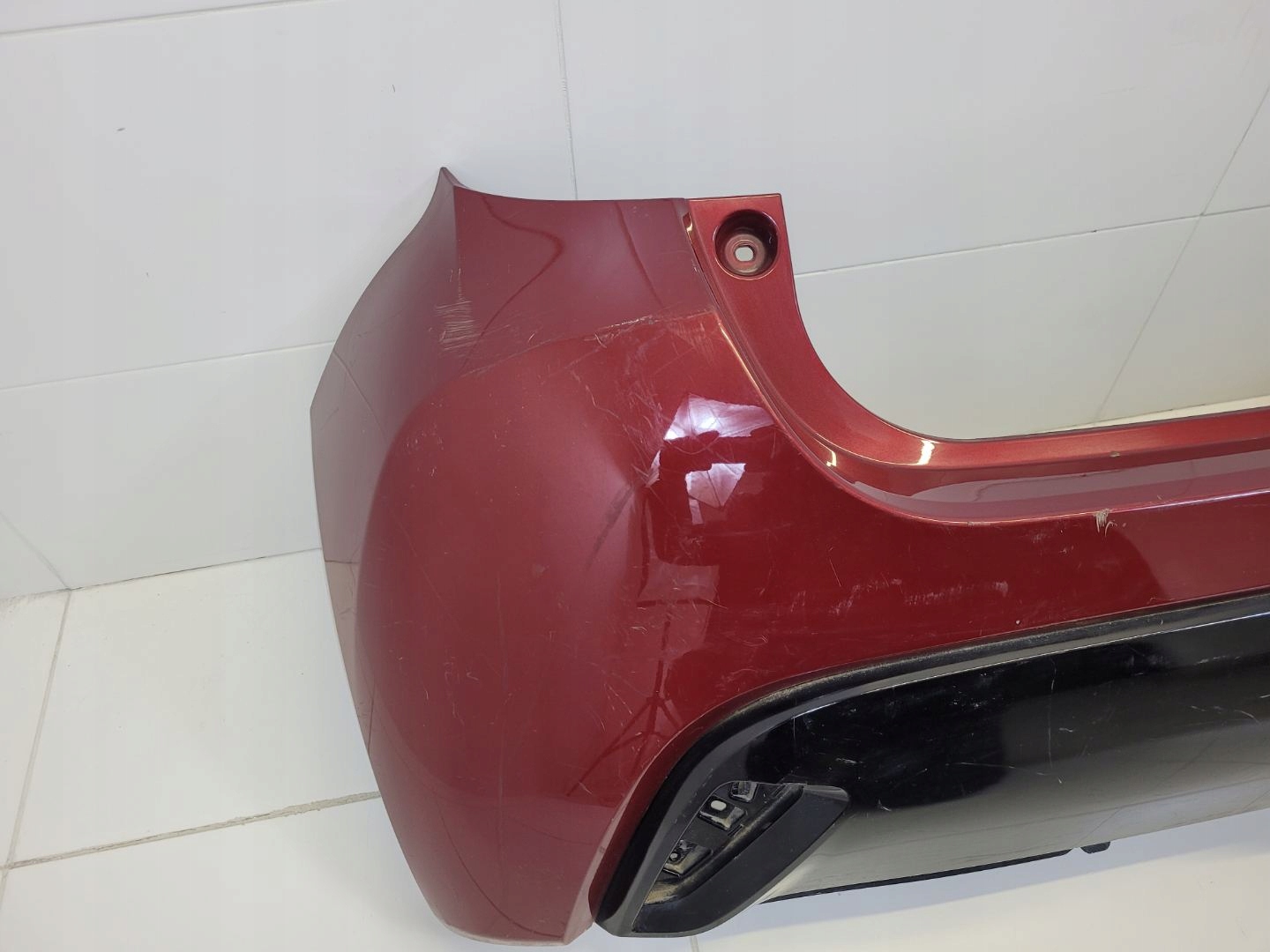 bumper rear Toyota Yaris 3 XP130 2nd facelift 2018