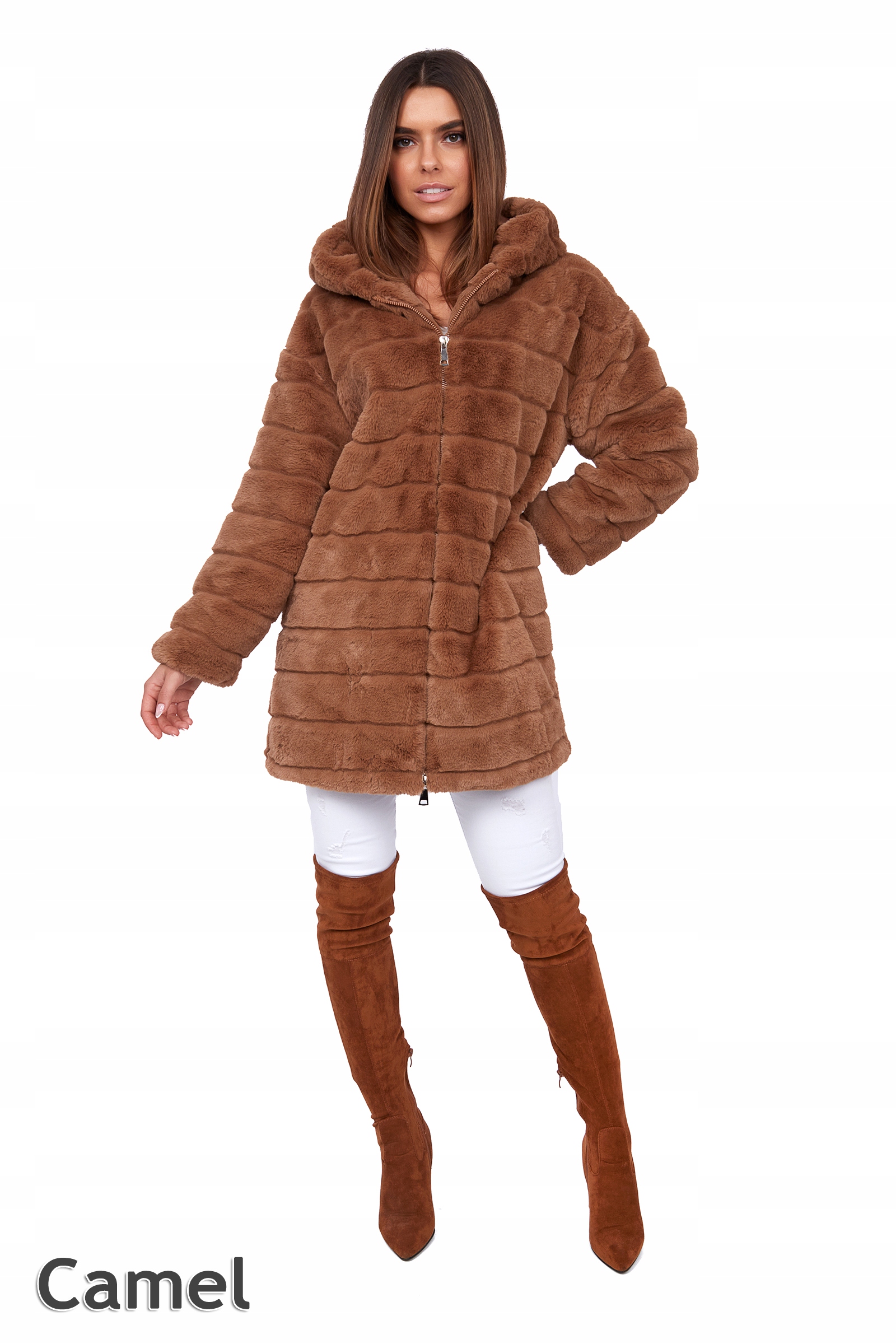 818_ M/38_DAMSKIE FUTERKO KOŻUSZEK MILUSI Rodzaj sztuczne