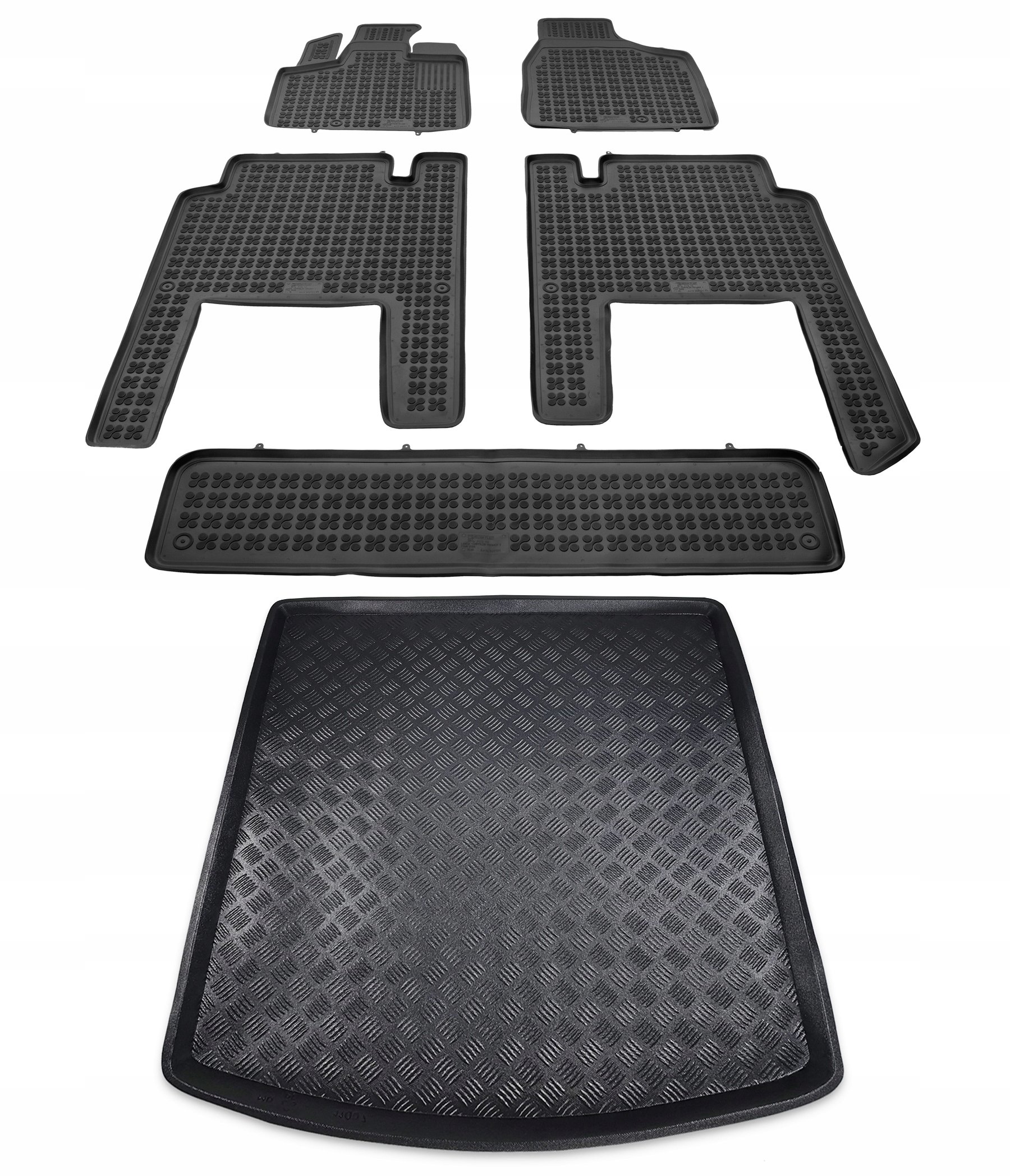 Dywaniki + mata bagażnika Chevrolet Grand Voyager