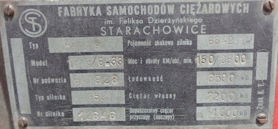 STAR 266 SPREZARKA KOMPRESOR POWIETRZA HS 17 Car type Trucks