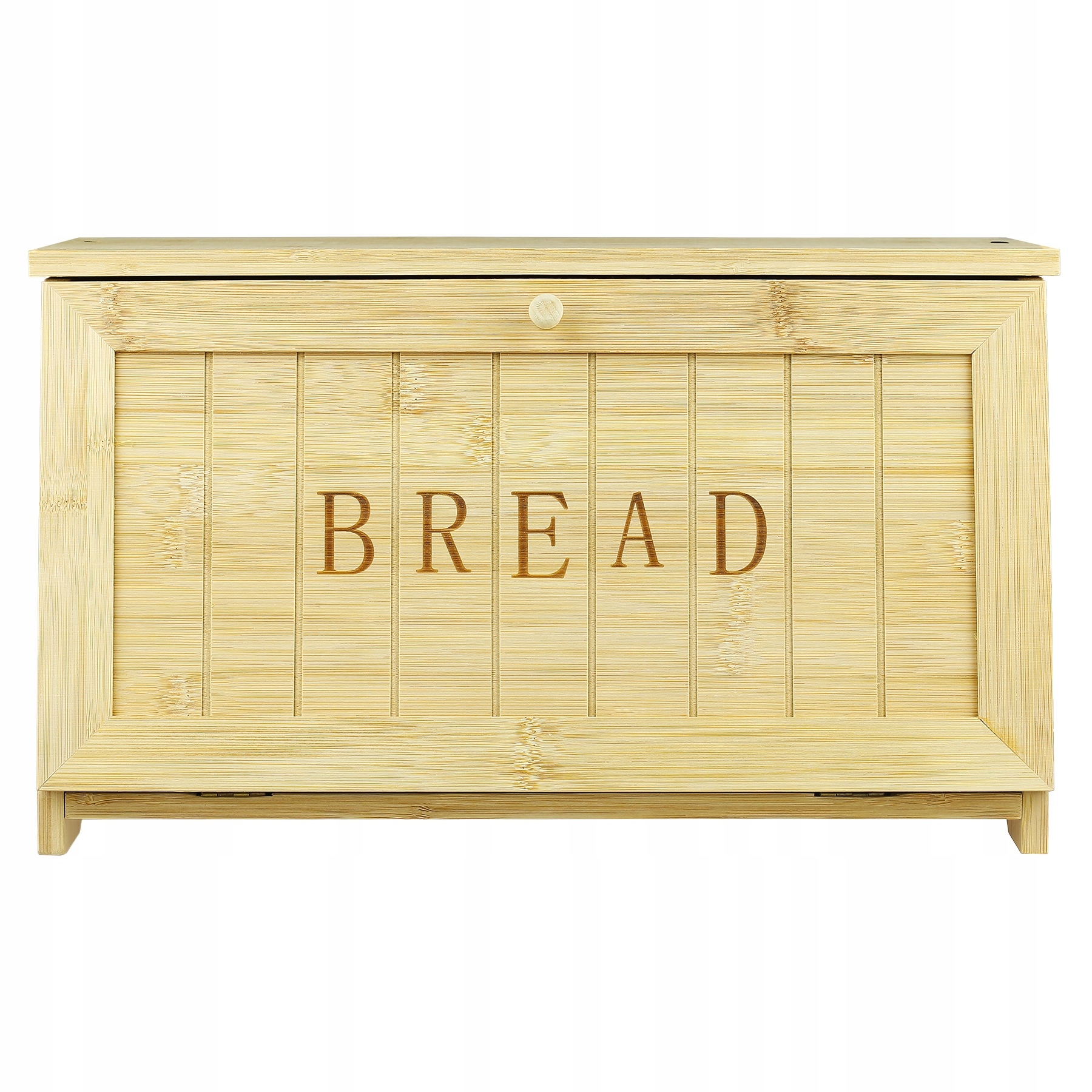 BAMBUSOWY CHLEBAK DUŻY POJEMNIK NA PIECZYWO CHLEB NATURALNY DREWNIANY BREAD Rodzaj jednoczęściowy