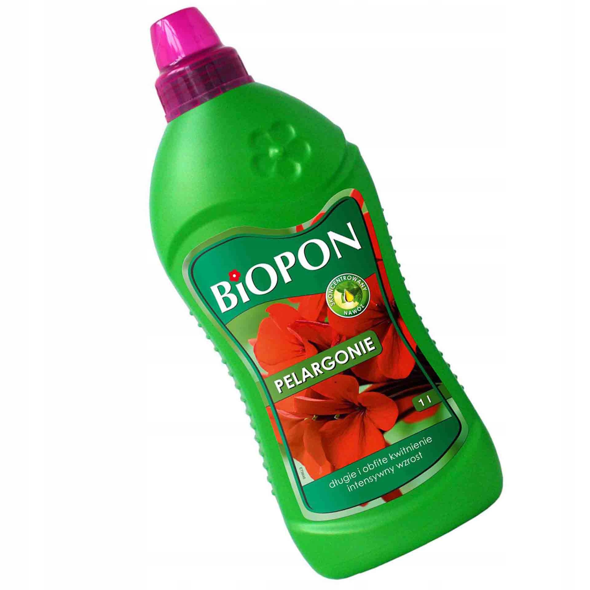 

Biopon Nawóz Płyn Do Pelargonii 1 L