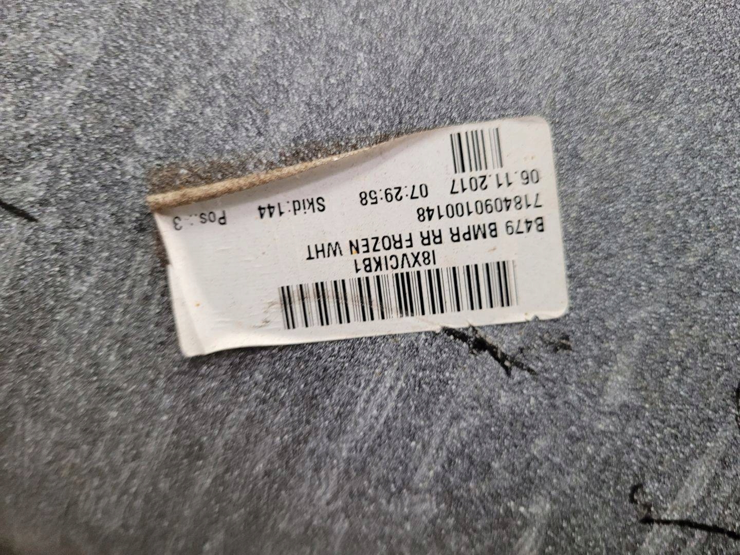 Stoßstange hinten Ford Fiesta 7 2019