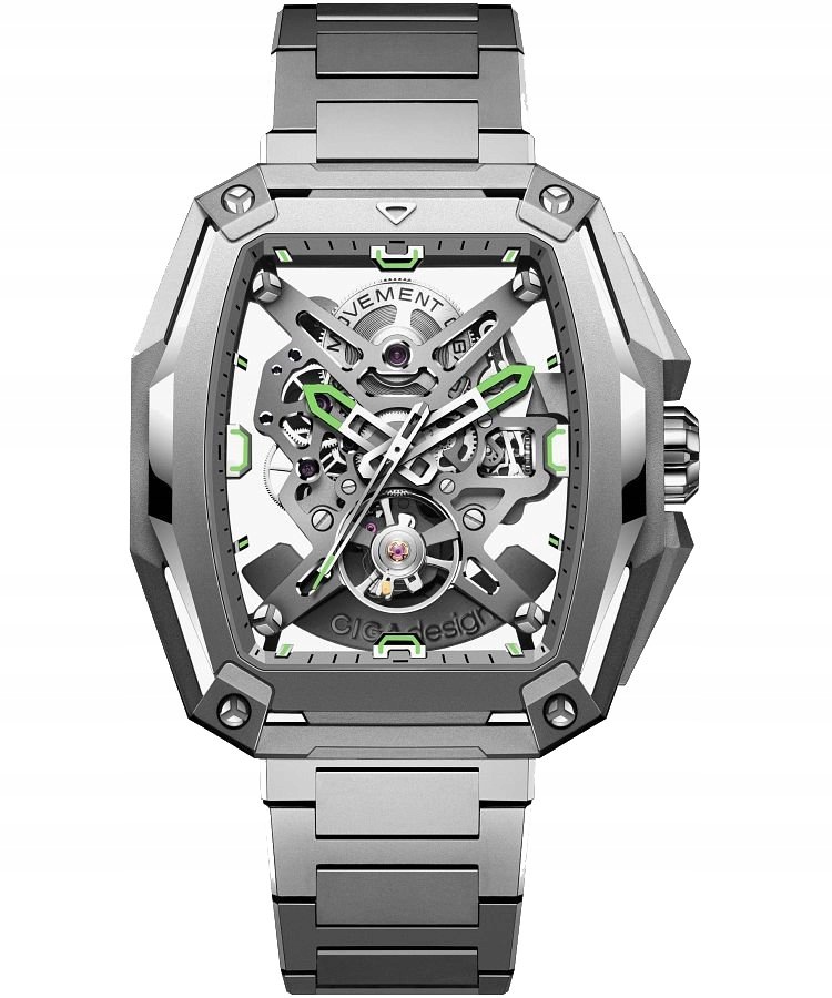 Pánské hodinky Ciga Design Hunter Z Series Automatic Skeleton