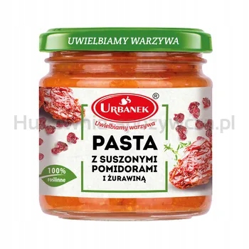 Levně Urbanek Pasta se sušenými rajčaty a brusinkami 180 g
