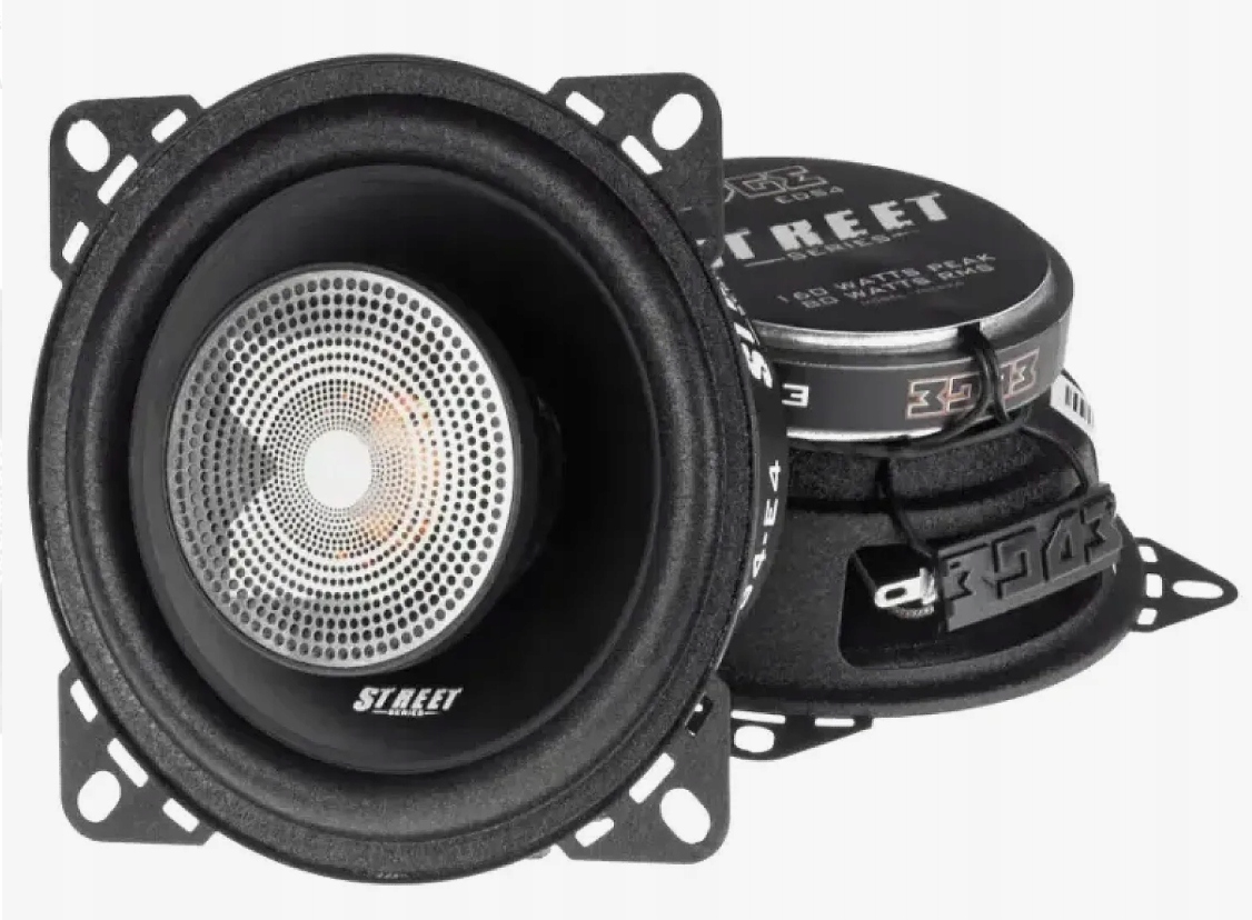 Głośniki Samochodowe Coaxialne Dwudrożne 100mm Edge EDS4-E4 80 W Rms 4 Ohm