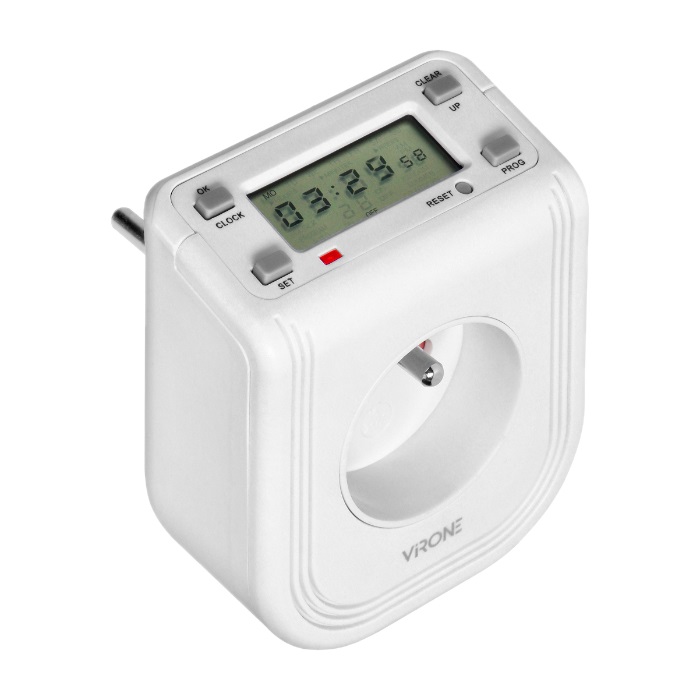 ELEKTRONICZNY PROGRAMATOR CZASOWY ORNO VIRONE DT-4 EAN (GTIN) 3415416066118