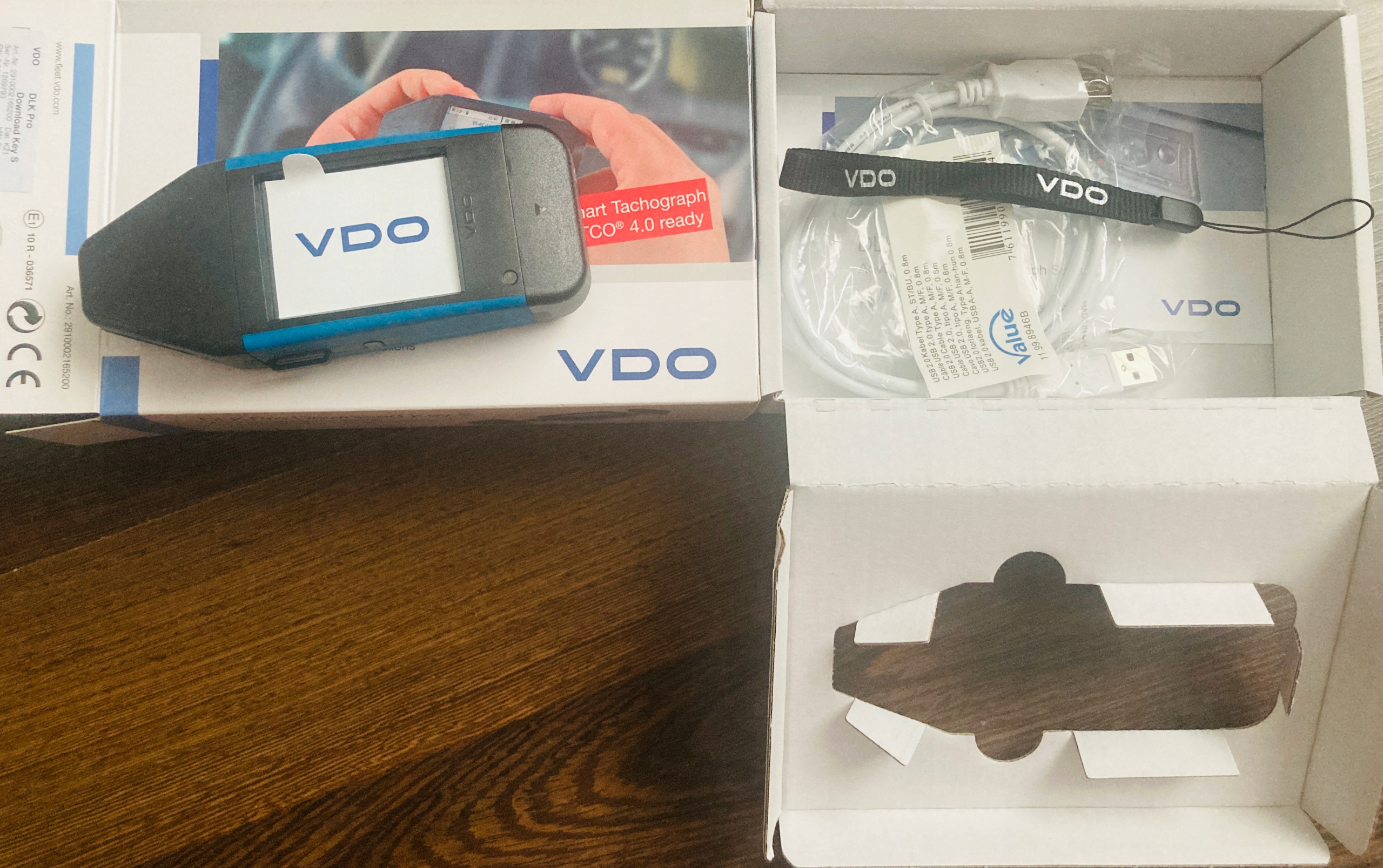 Papier Tacho + Czytnik - VDO DLK PRO | Smart | 4.0 | 4.1 | G2V2 Wyświetlacz tak