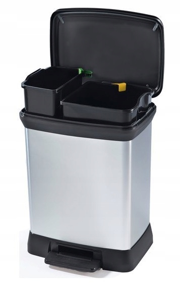 

Kosz do segregacji na śmieci odpady 10+18l Curver