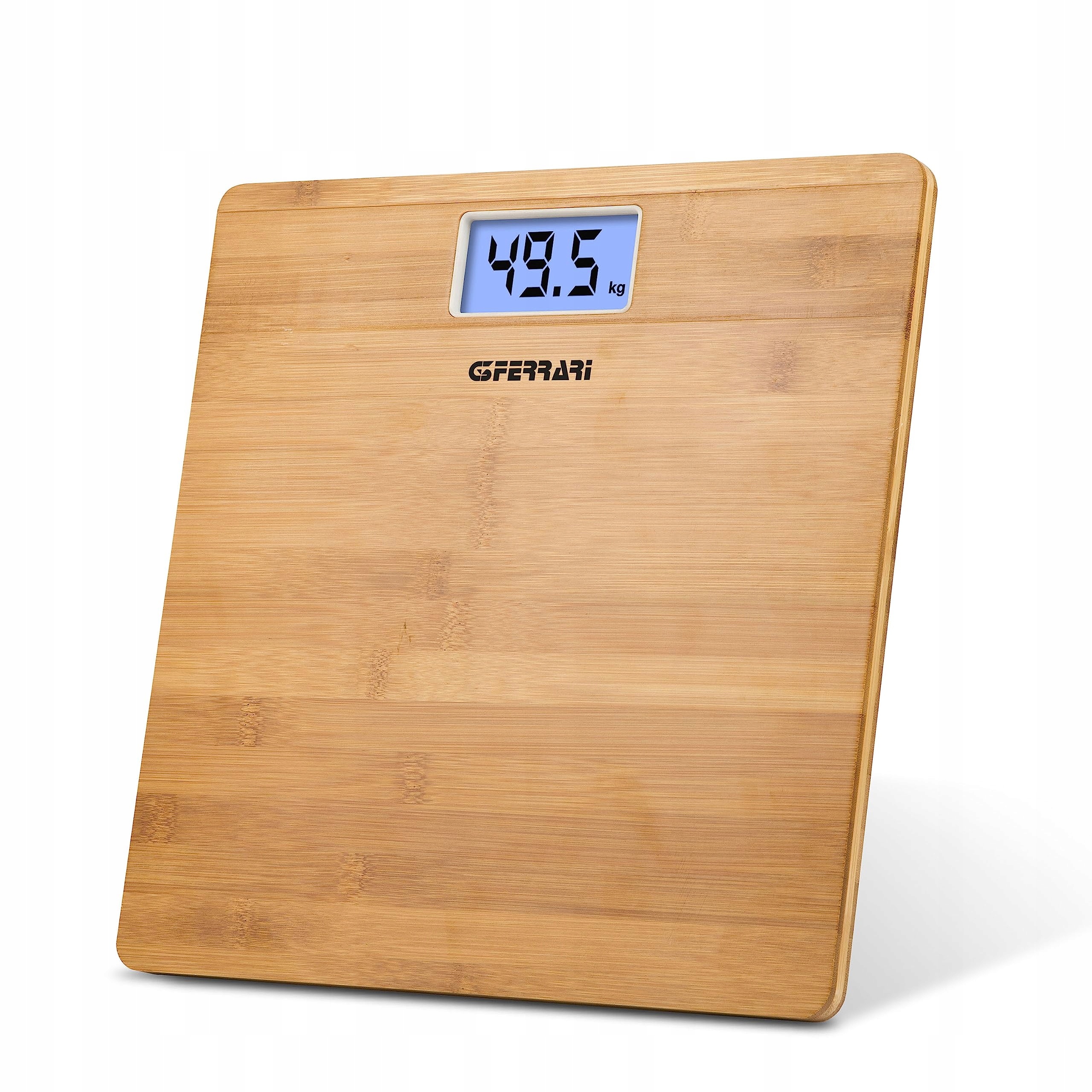 G3 FERRARI Waga Łazienkowa Cyfrowa Bambusowa 50g 180kg Banwood Care — miniatura 4