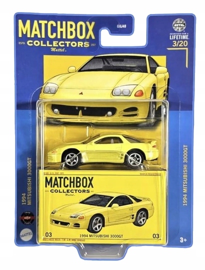 MATCHBOX SAMOCHODZIK Collectors LIFE TIME 3/12 1994 Mitsubishi