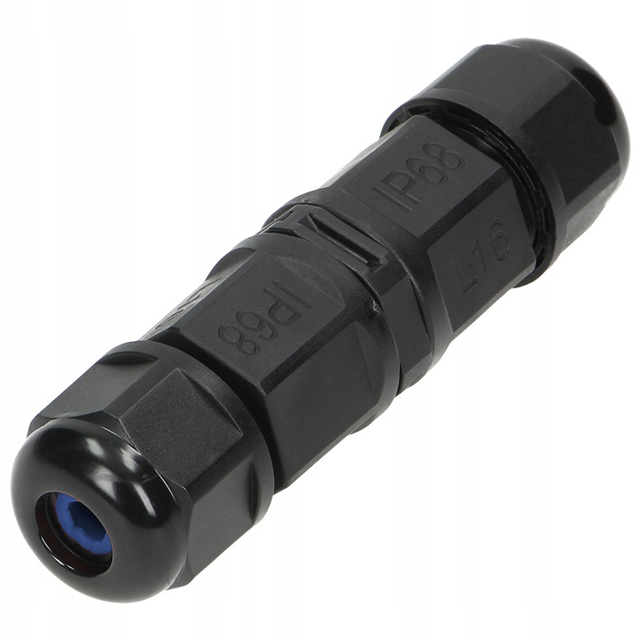 

Konektor Kablowy Prosty Mini IP68, 3x1,5mm²