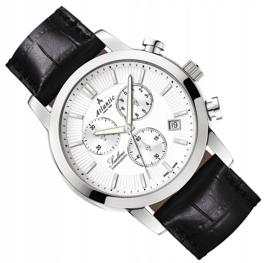 Pánské Švýcarské Hodinky Atlantic Sealine Chronograf 62450.41.21