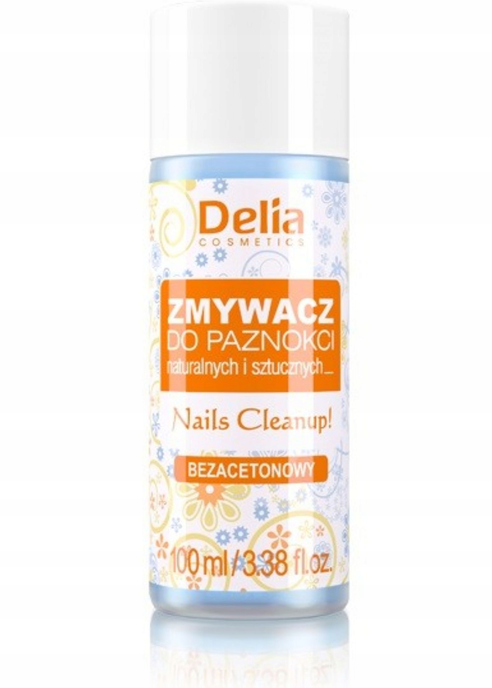 DELIA COSMETICS ZMYWACZ DO PAZNOKCI NATURALNYCH I