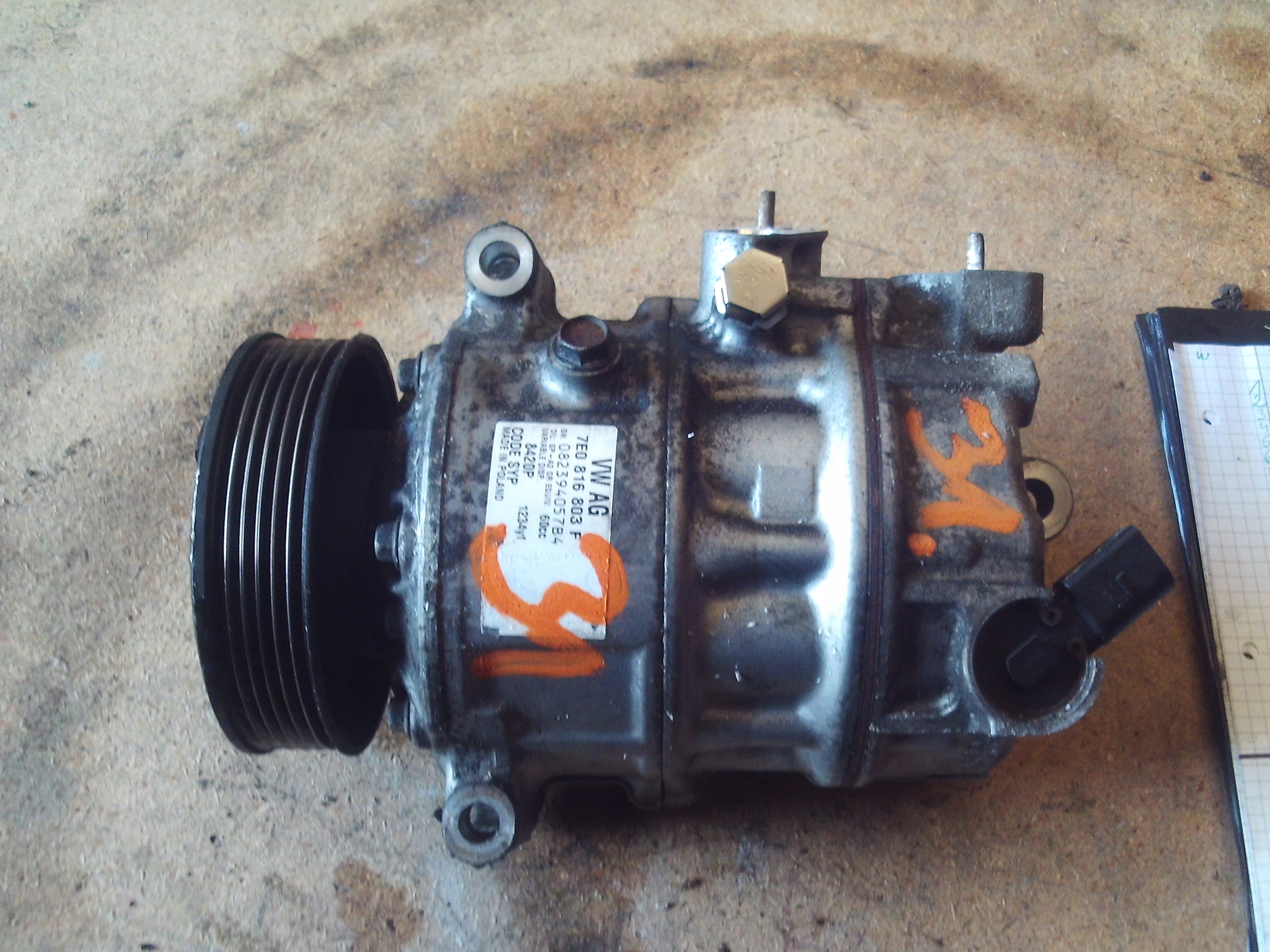 31 .. kompresor klimatizaci VW T6 7E0816803F