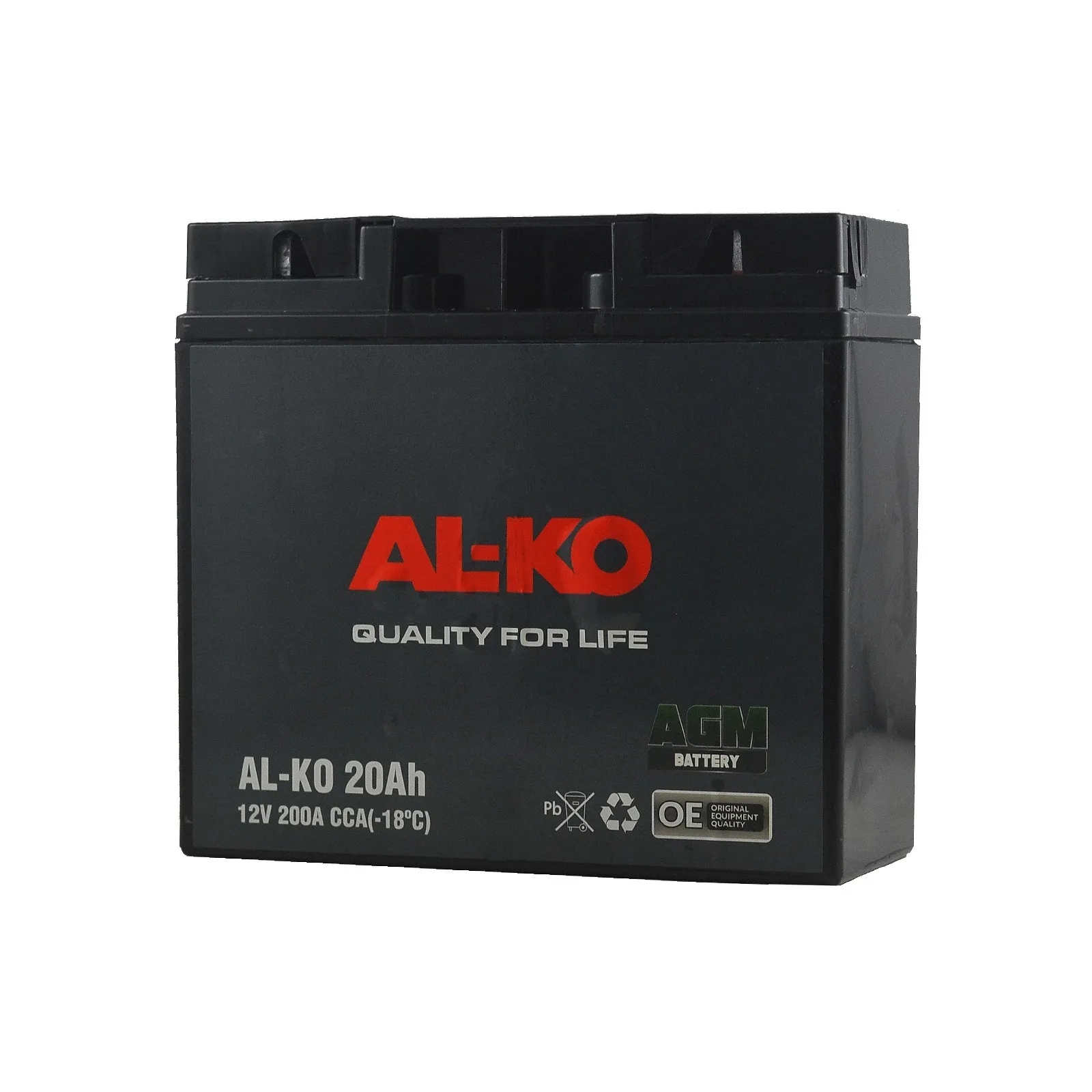 Akumulátor traktoru Al-ko 12V 20AH Originální traktor alko baterie 498528