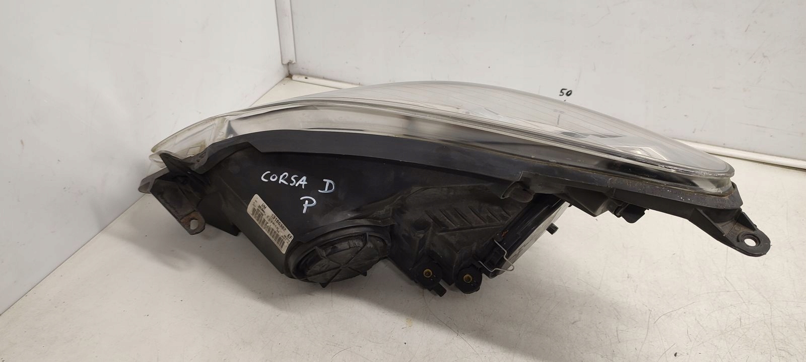 light front front right Opel Corsa D
