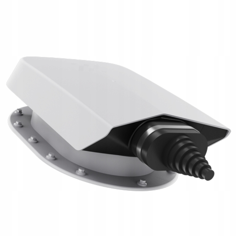 Solární Přechod pro střešní kabely Ploché Pokrytí Světle Šedá 7036