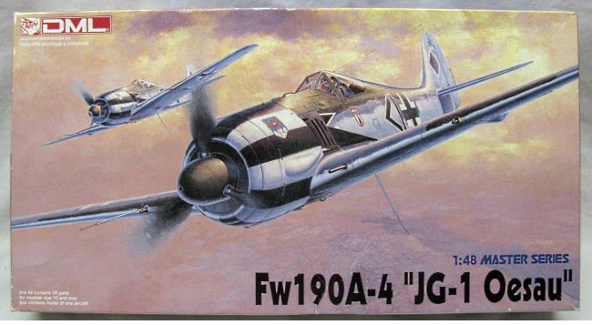 Fw190A-4 "JG-1 Oesau" DML DML 5524 měřítko 1/48