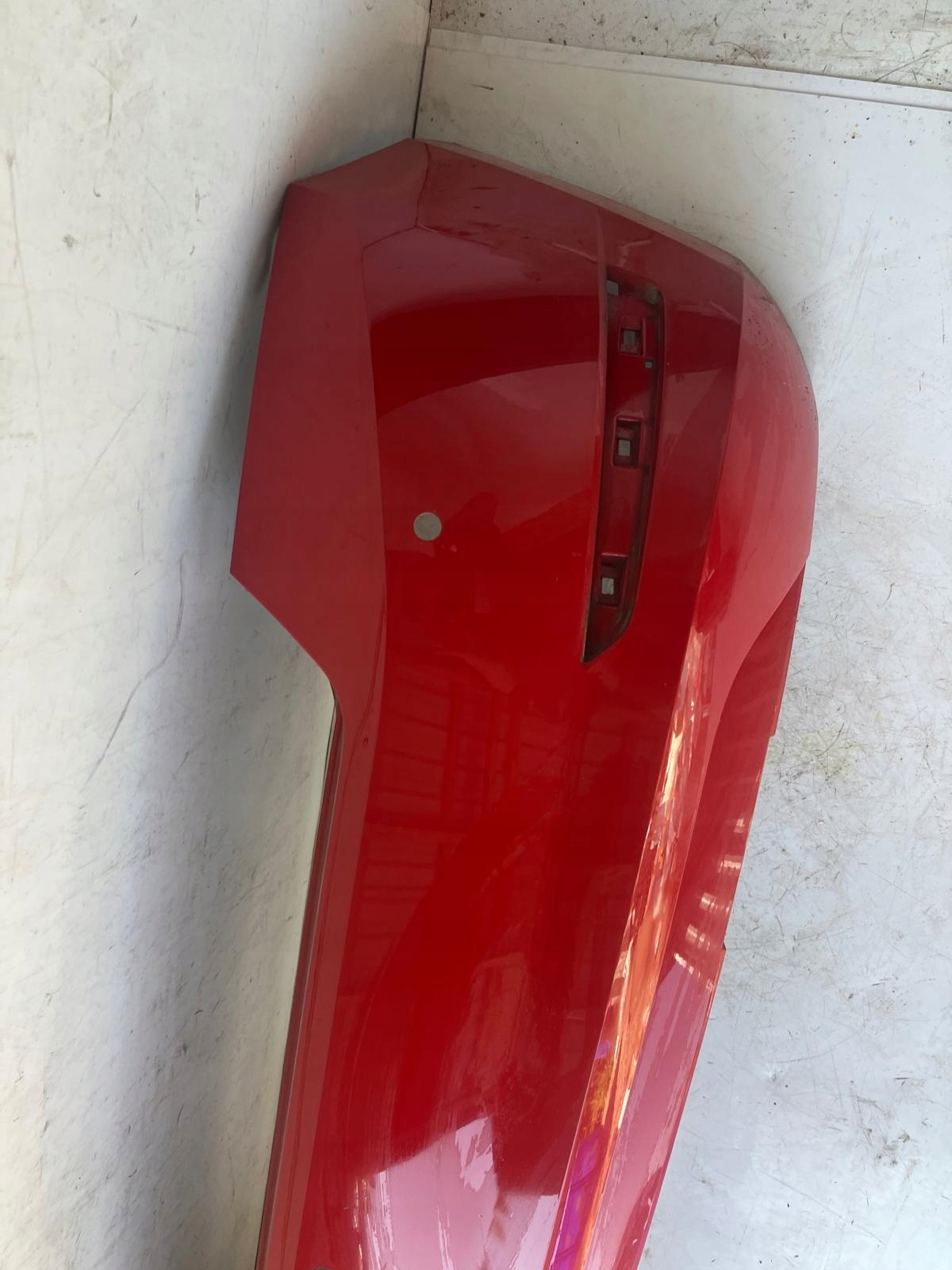 bumper rear part SKODA FABIA III HB LIFT below PDC LF3K