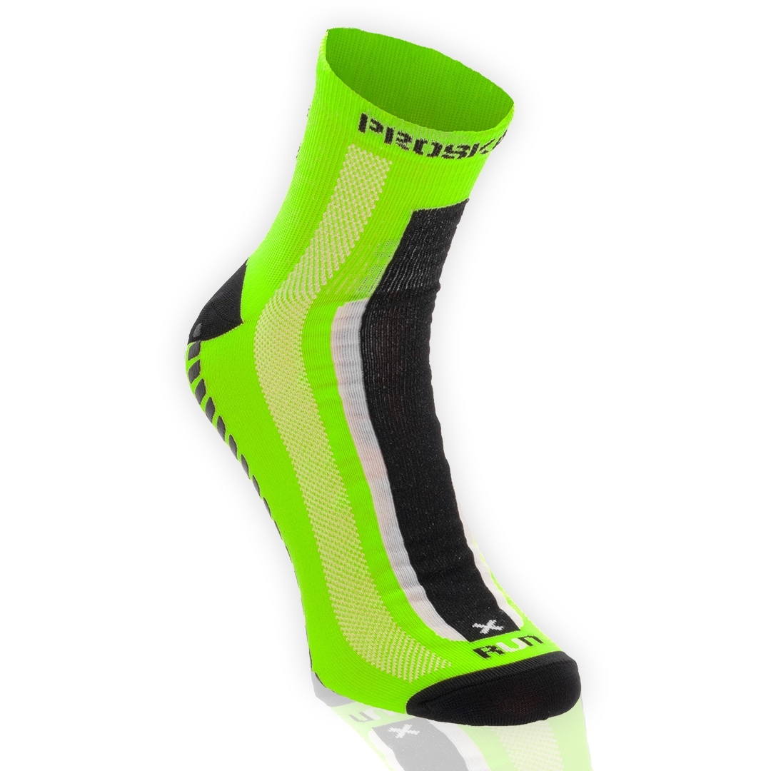 Skarpety Do Biegania Sportowe Cienkie Fluo Proskary X-run 45-47