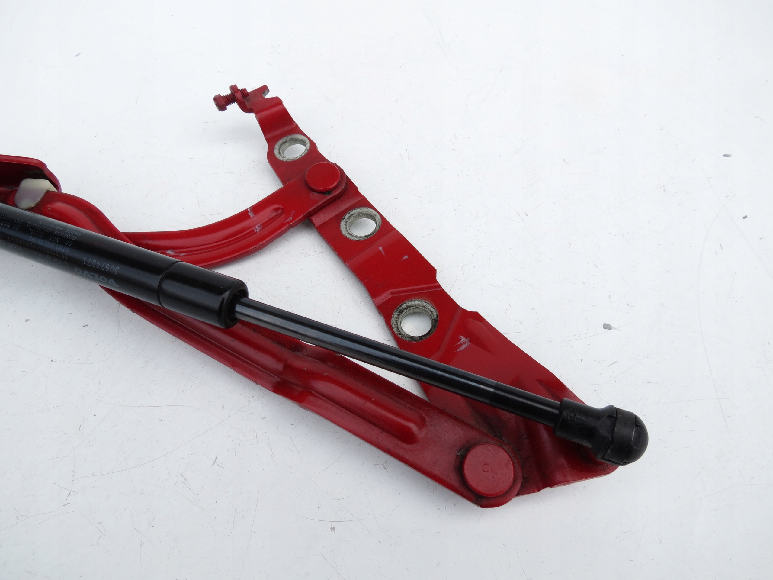 hinge bonnet boot damper left rear part rear 612 PASSION RED VOLVO S40 II