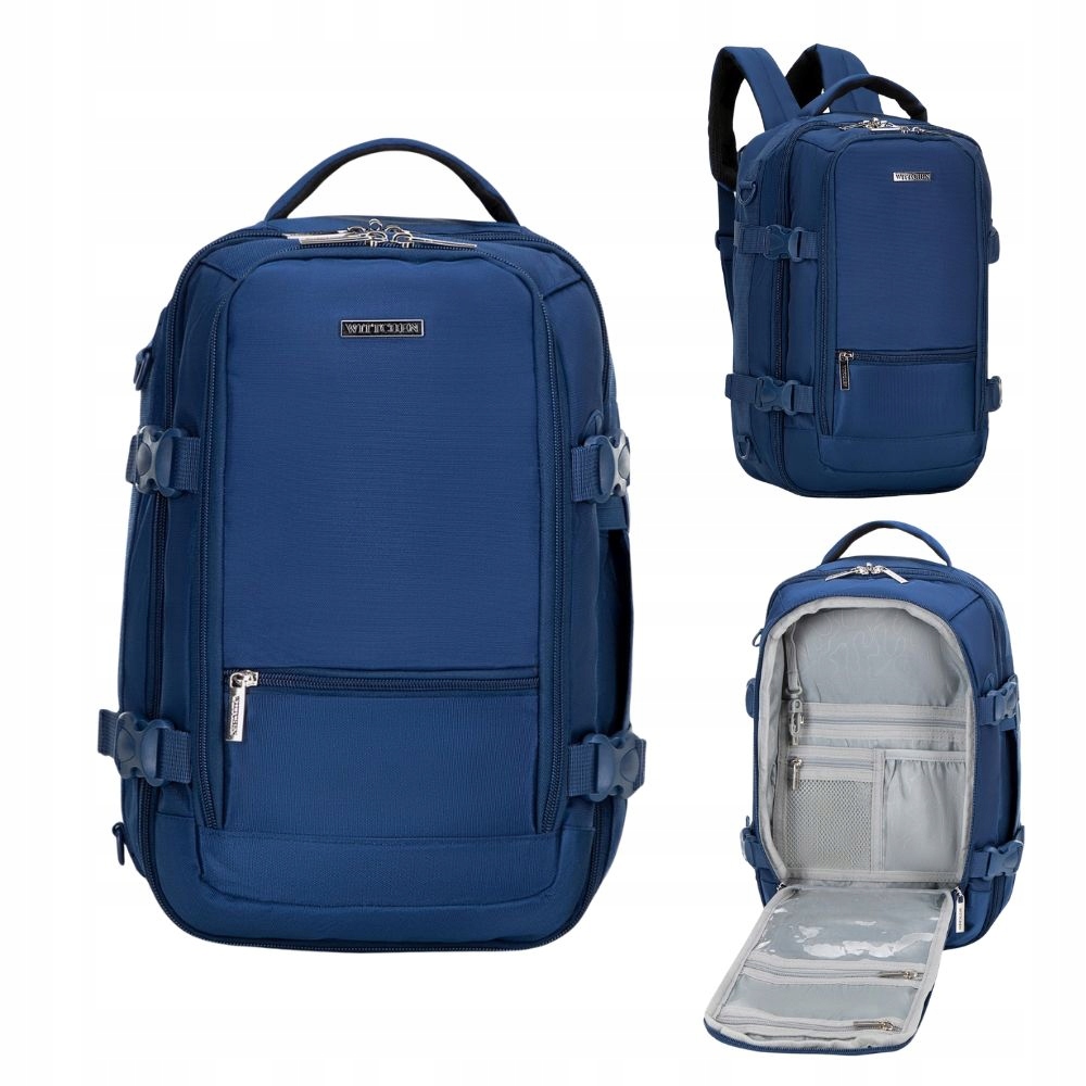 Kabinový Batoh Wizz Air do letadla Wittchen 29-3P-000-90, lehký a prostorný