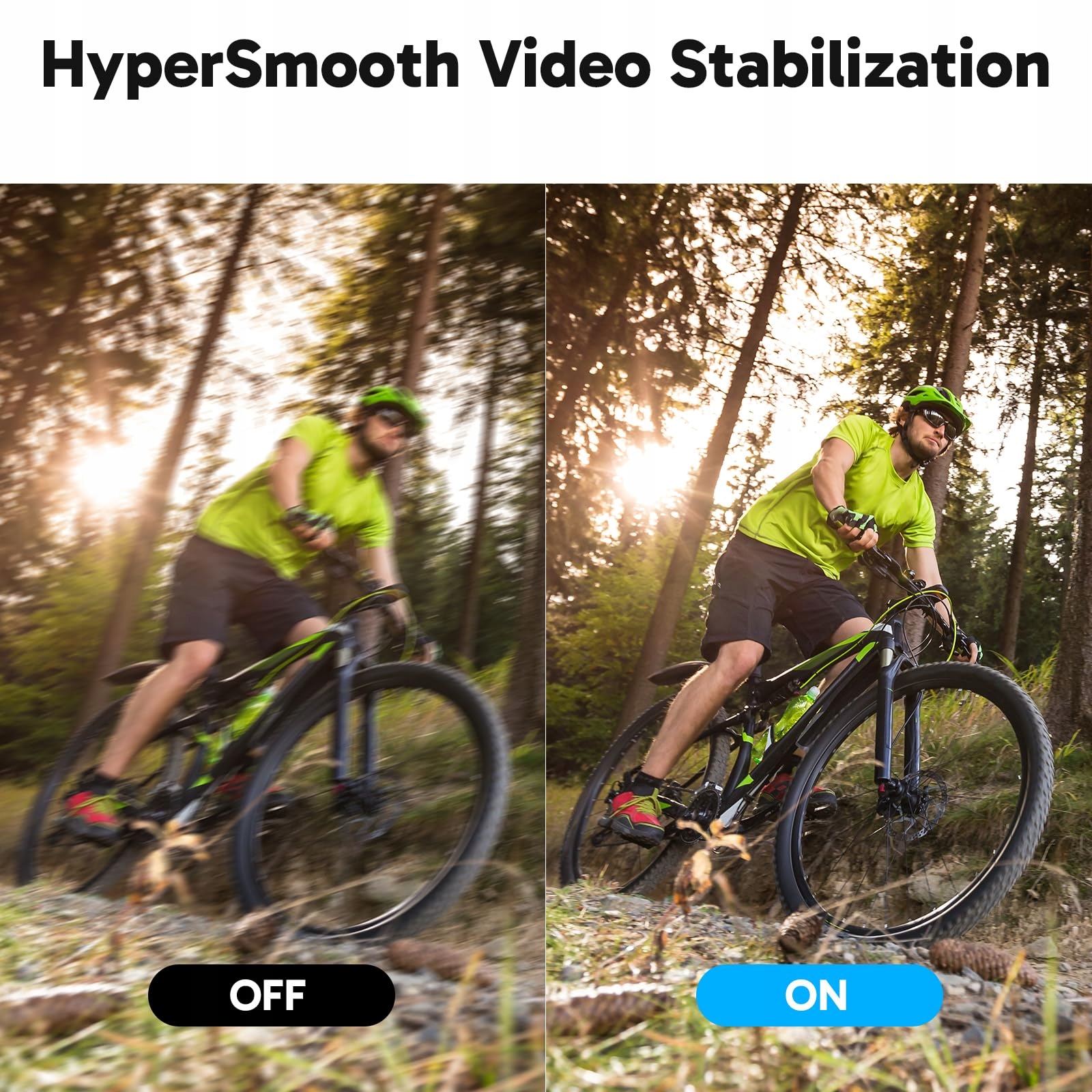 AKASO Kamera Sportowa 4K 60FPS 40M Podwodna 20MP WiFi Ekran Dotykowy — miniatura 5