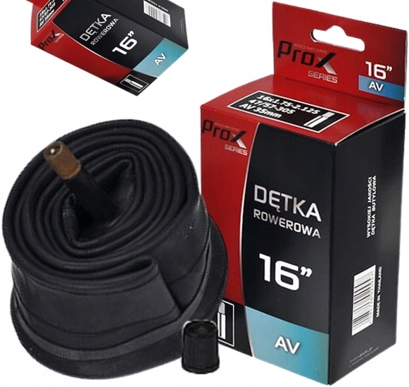 

Prox Dętka 16 x 1,75/1,95/2,125 Av 35 mm