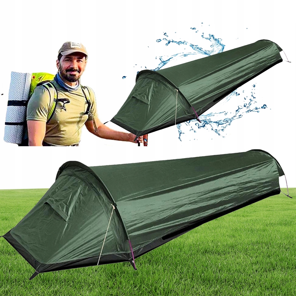 220CM Śpiwór Turystyczny Kempingowy Turystyczna Wodoodporny Wiatroszczelny